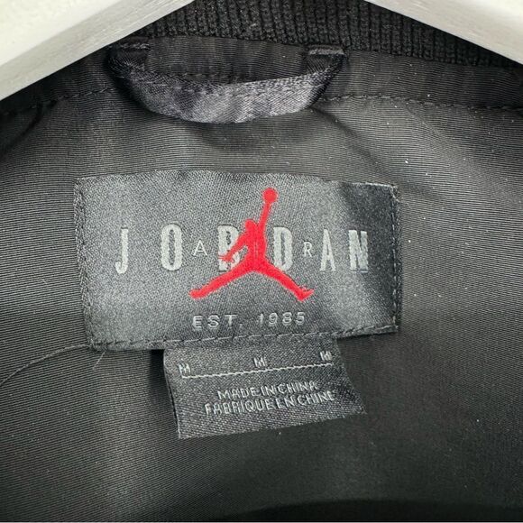 Air Jordan x A Ma Maniére Souvenir Jacket Black Size Medium - Picture 11 of 15